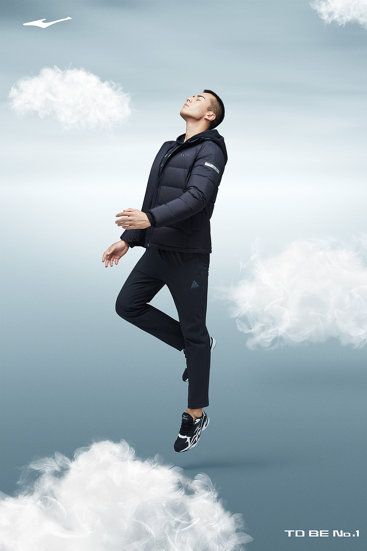 羽绒服服装拍摄x鸿星尔克