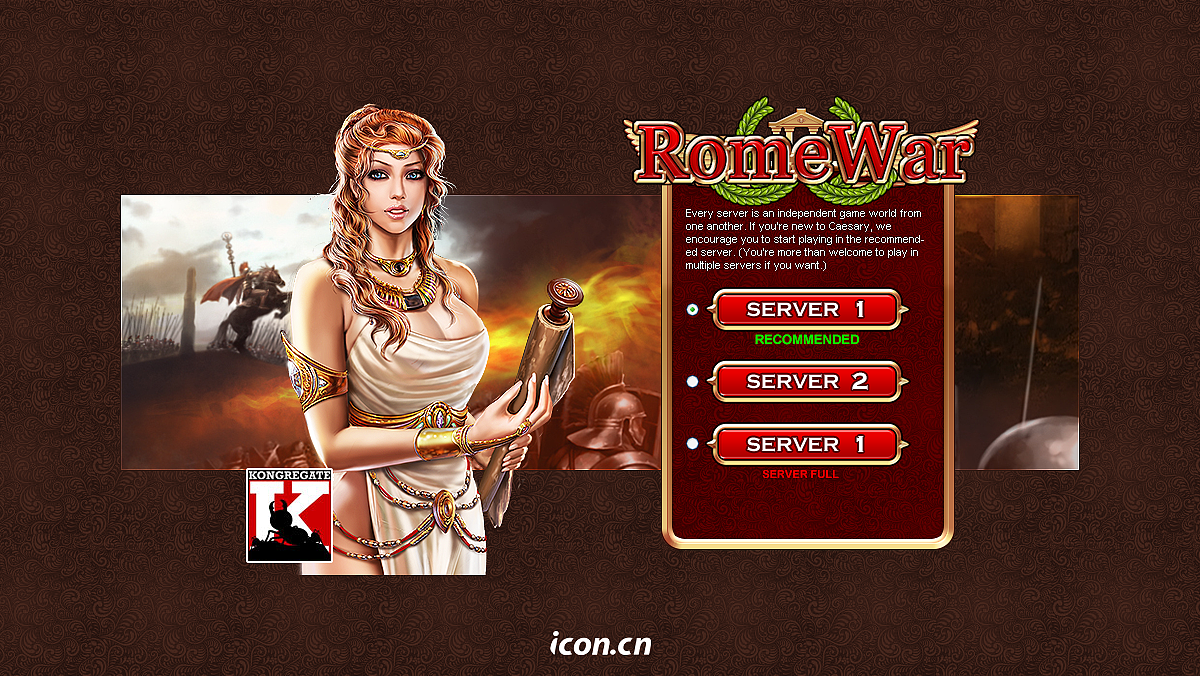 《RomeWar》游戏UI设计（图ZNTQ5NTgwNjA=） - 游戏UI - 站酷设计师icondesign艾空原创素材 - 站酷ZCOOL