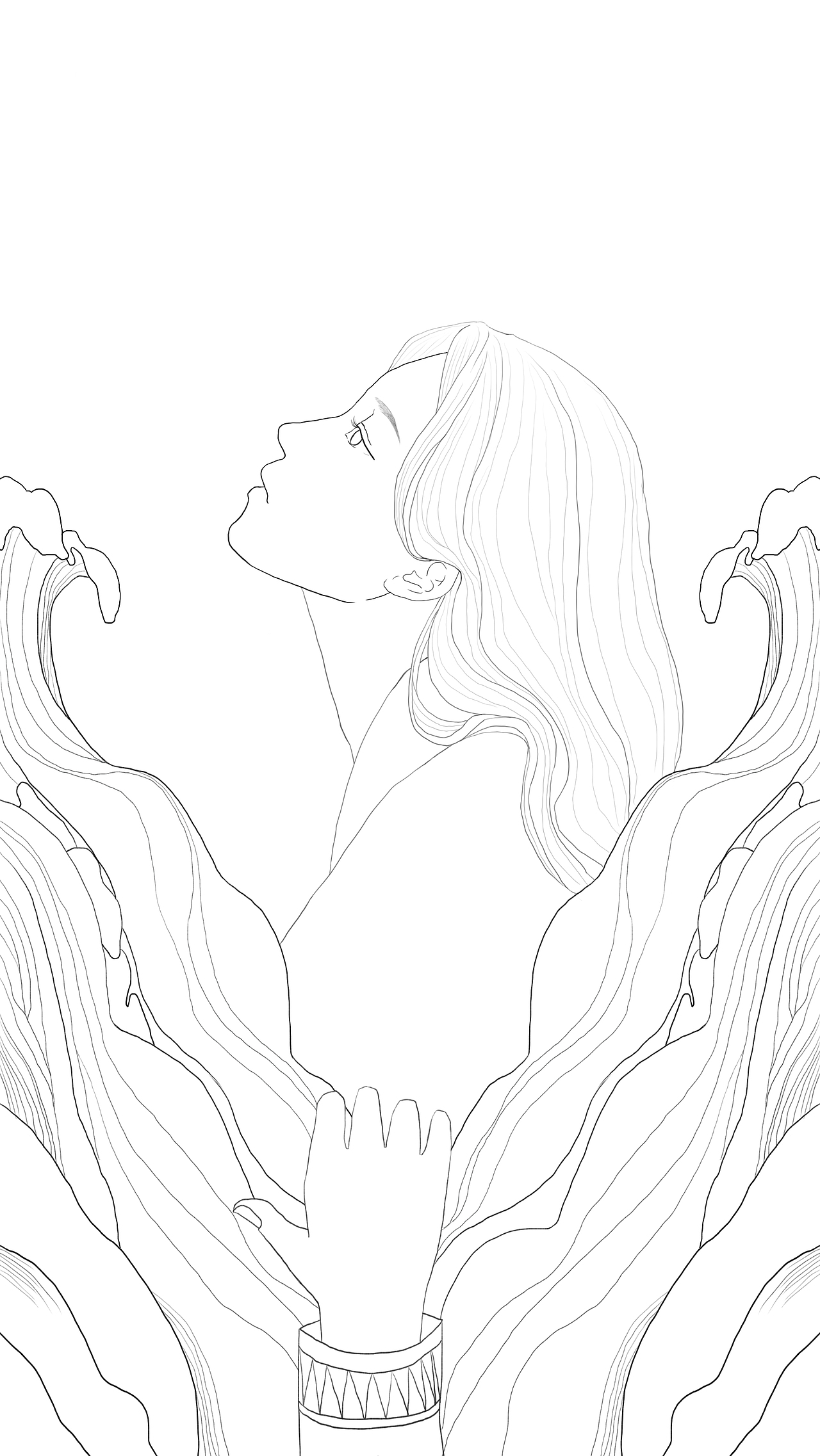 新疆蒲类海系列插画（图ZMTYxODM5NDQw） - 商业插画 - 站酷设计师蔡来来原创素材 - 站酷ZCOOL