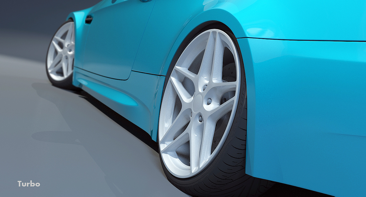 BMW M3-convertible E93 建模练习