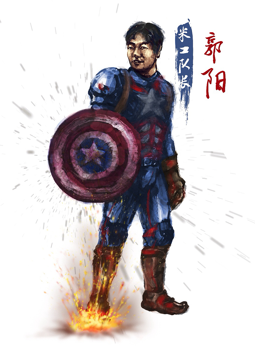 复仇者联盟之团队角色肖像（图ZMzk0OTgyNjA=） - 创作习作 - 站酷设计师明泊而已原创素材 - 站酷ZCOOL