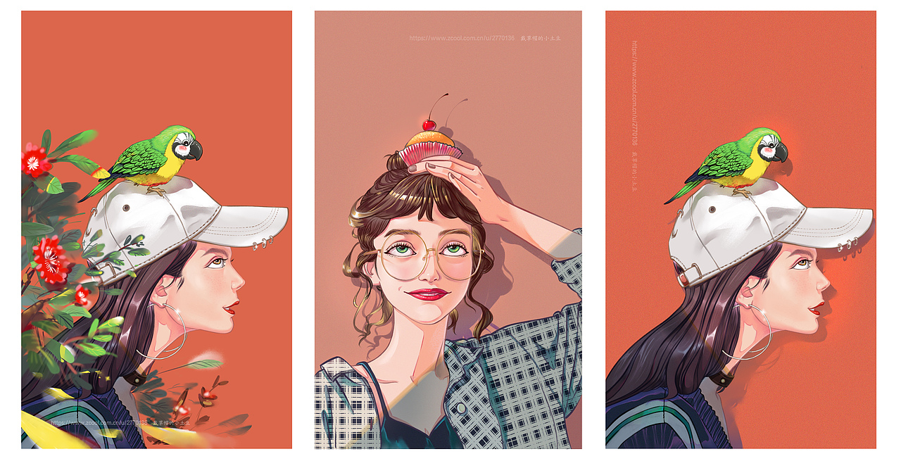 有关头像练习（图ZMjYyNzEyMDQ4） - 创作习作 - 站酷设计师戴草帽的小土豆原创素材 - 站酷ZCOOL