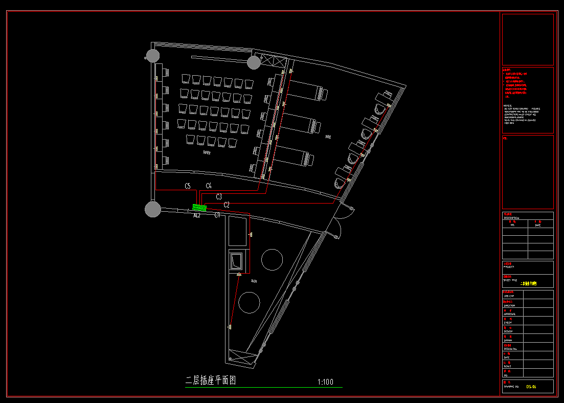 工装灯位施工图分享
