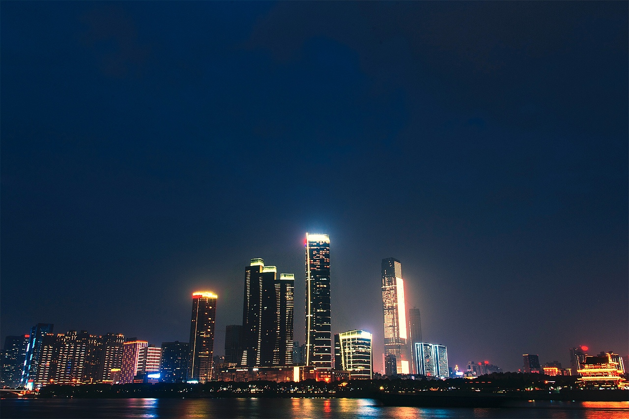 长沙夜景（图ZMTE5ODM2ODQw） - 风光摄影 - 站酷设计师vanwei原创素材 - 站酷ZCOOL