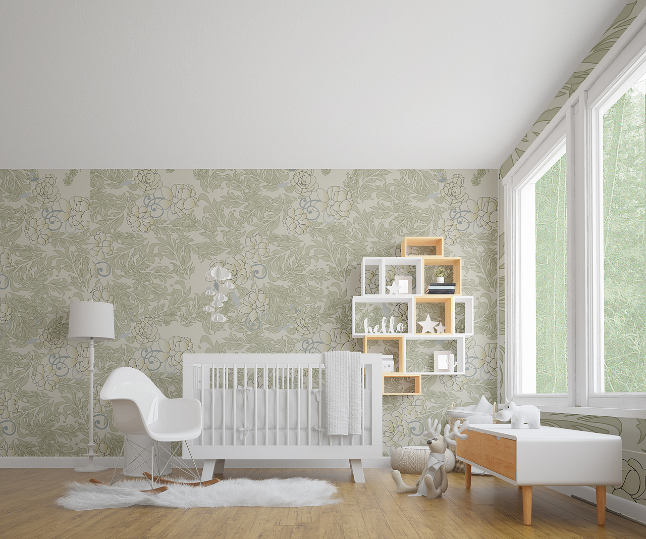 莫里斯纹样借鉴创作设计（图ZMjQ2NTQ1Mzg0） - 图案 - 站酷设计师小辣娜原创素材 - 站酷ZCOOL