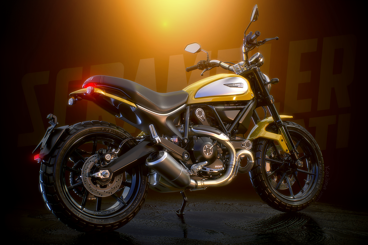 杜卡迪自游  ducati scrambler 800 摩托车cg