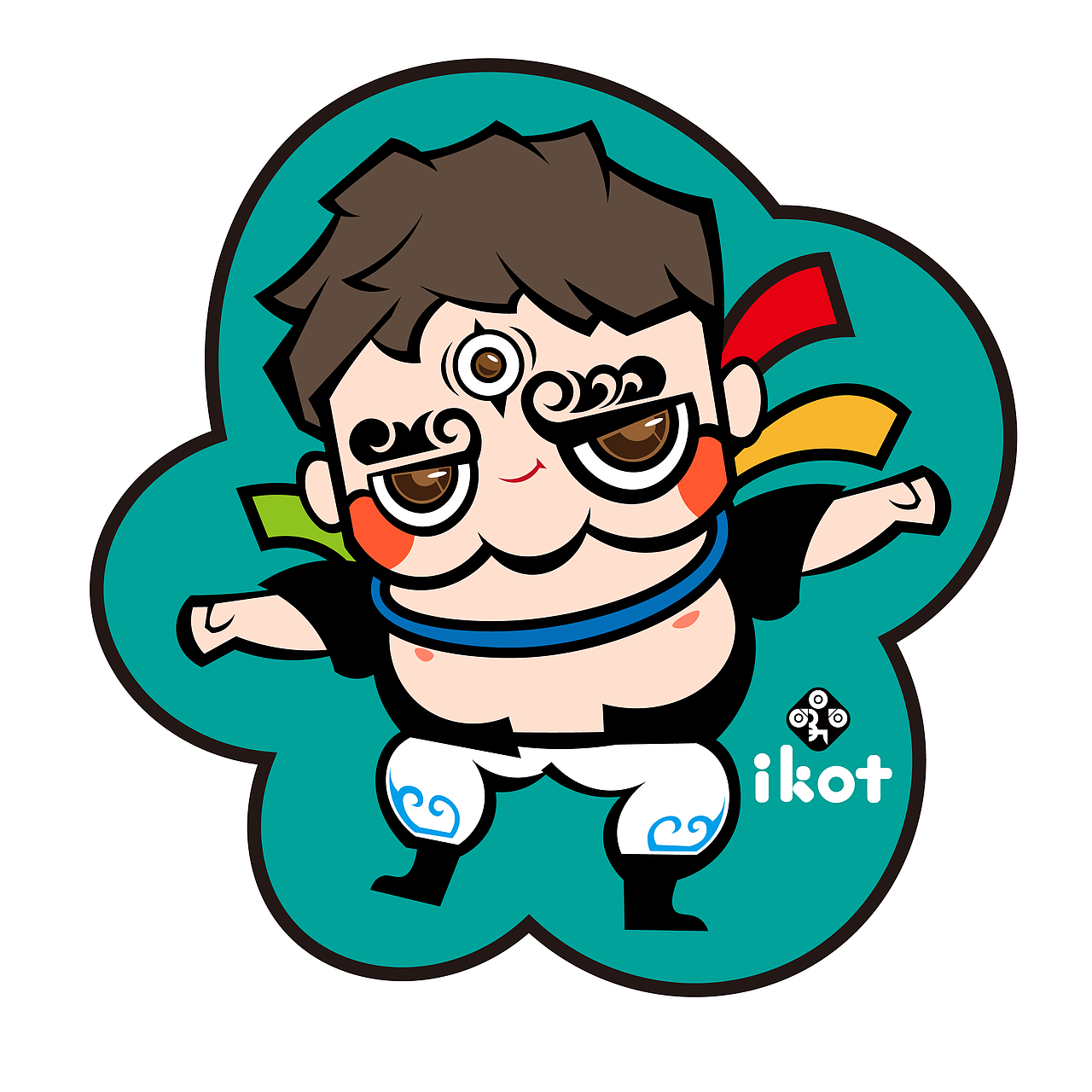 那个摔跤手|动漫|网络表情|ikot_ya_原创作品-站酷zcool