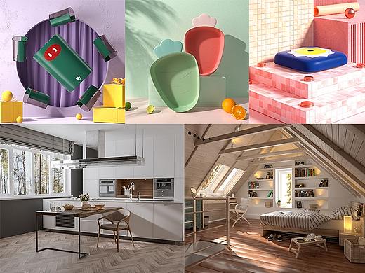 2019年建模作品合集（個人主頁-ZNDIyNTM1ODg=） - 產(chǎn)品 - 站酷設(shè)計師小行星中的小怪獸原創(chuàng)素材 - 站酷ZCOOL