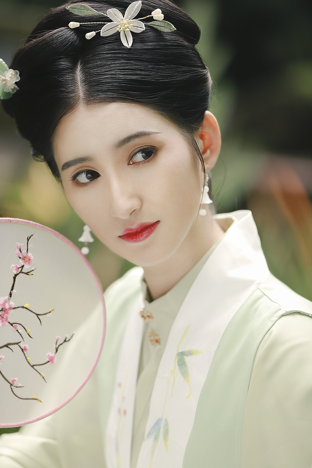 晚来秋/明制汉服写真