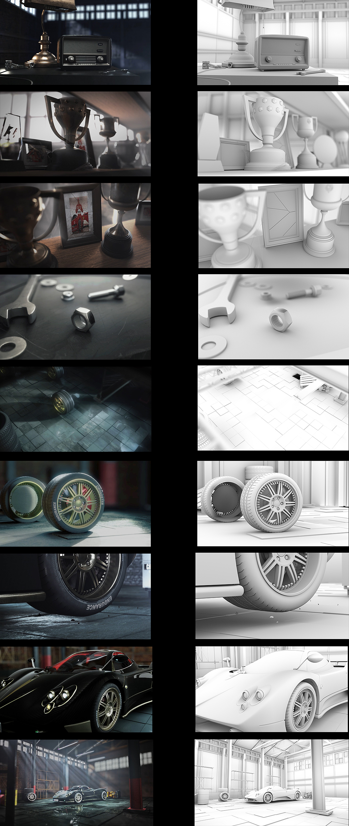 帕加尼 临摹场景