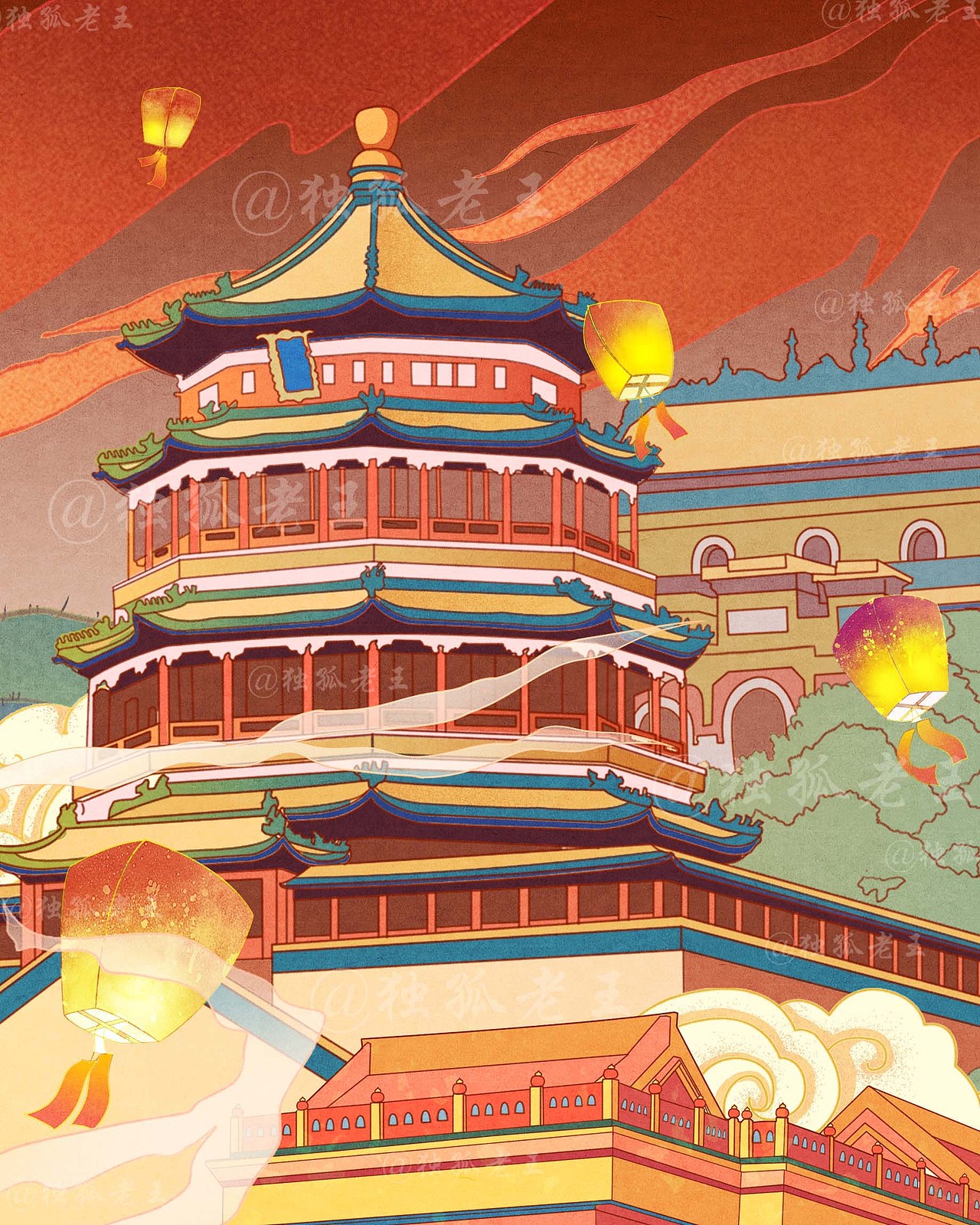 虎年系列主题插画 | 米兰设计周作品（图ZMjgxMjc2MzQw） - 商业插画 - 站酷设计师独孤老王wxl原创素材 - 站酷ZCOOL