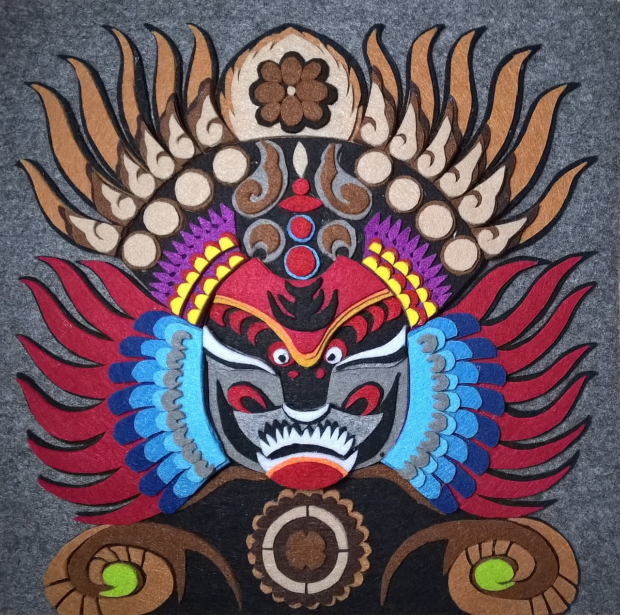 京剧脸谱（图ZMjE0NTE5MzIw） - 其他手工艺 - 站酷设计师子藤呀原创素材 - 站酷ZCOOL