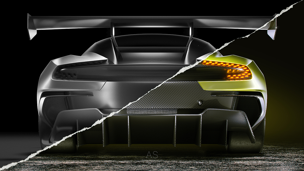 Aston Martin Vulcan渲染