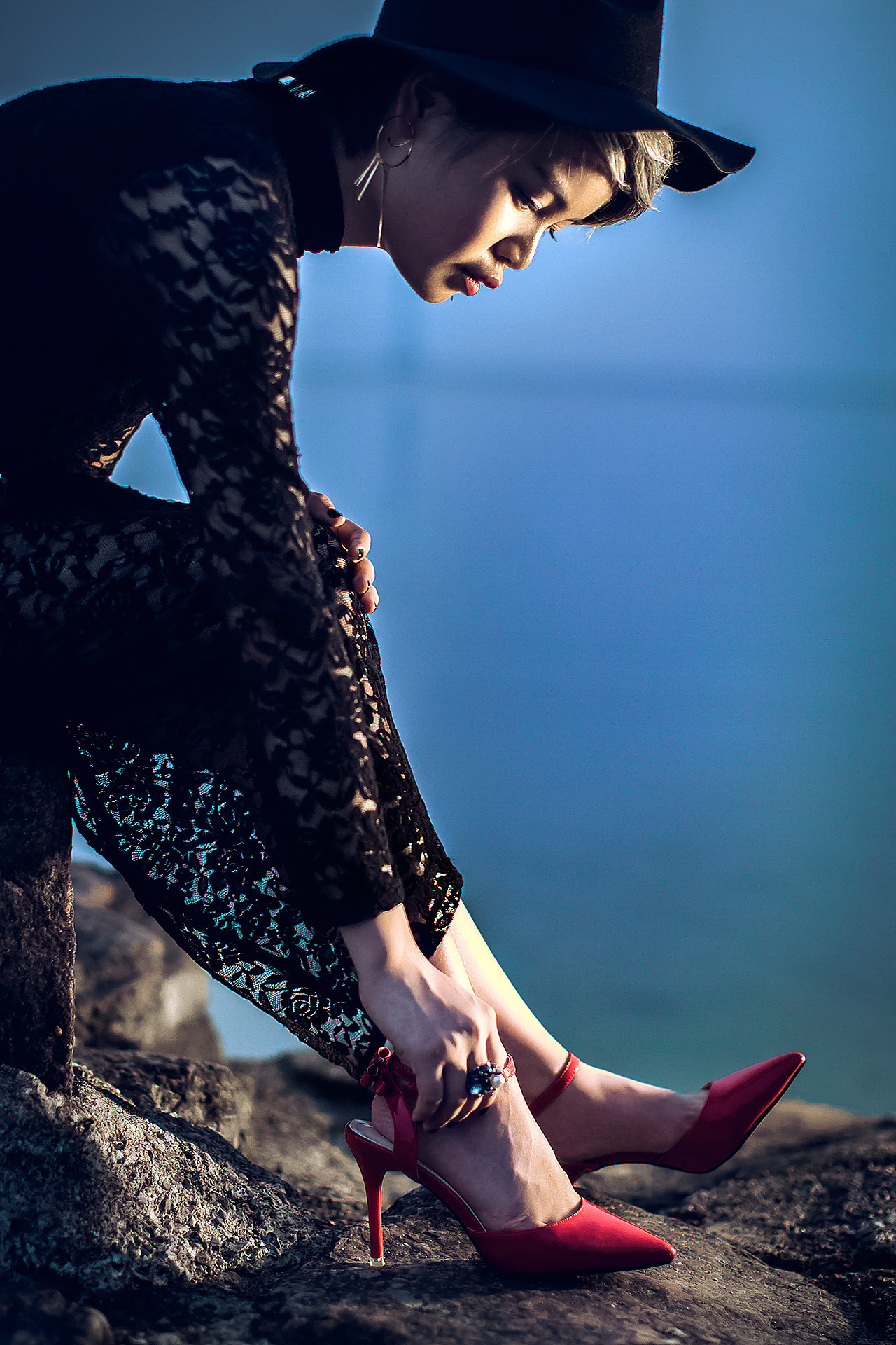 小娜写真集（图ZODMwNzA2NTY=） - 人像摄影 - 站酷设计师卡门口红原创素材 - 站酷ZCOOL