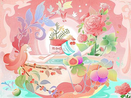 「my CLARINS寻找天然好食肌」（个人主页-ZNTk0NTk0ODQ=） - 海报 - 站酷设计师灵感大王耶原创素材 - 站酷ZCOOL