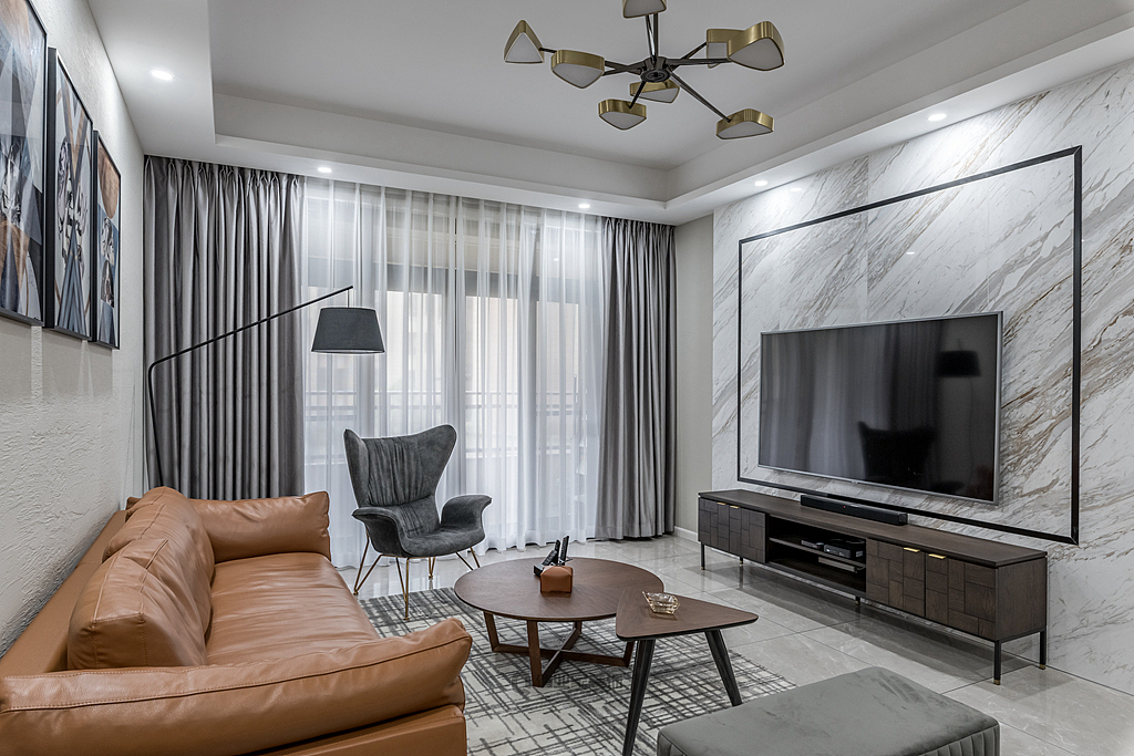 重庆俏业家装饰_恒大世纪城_现代风格装修