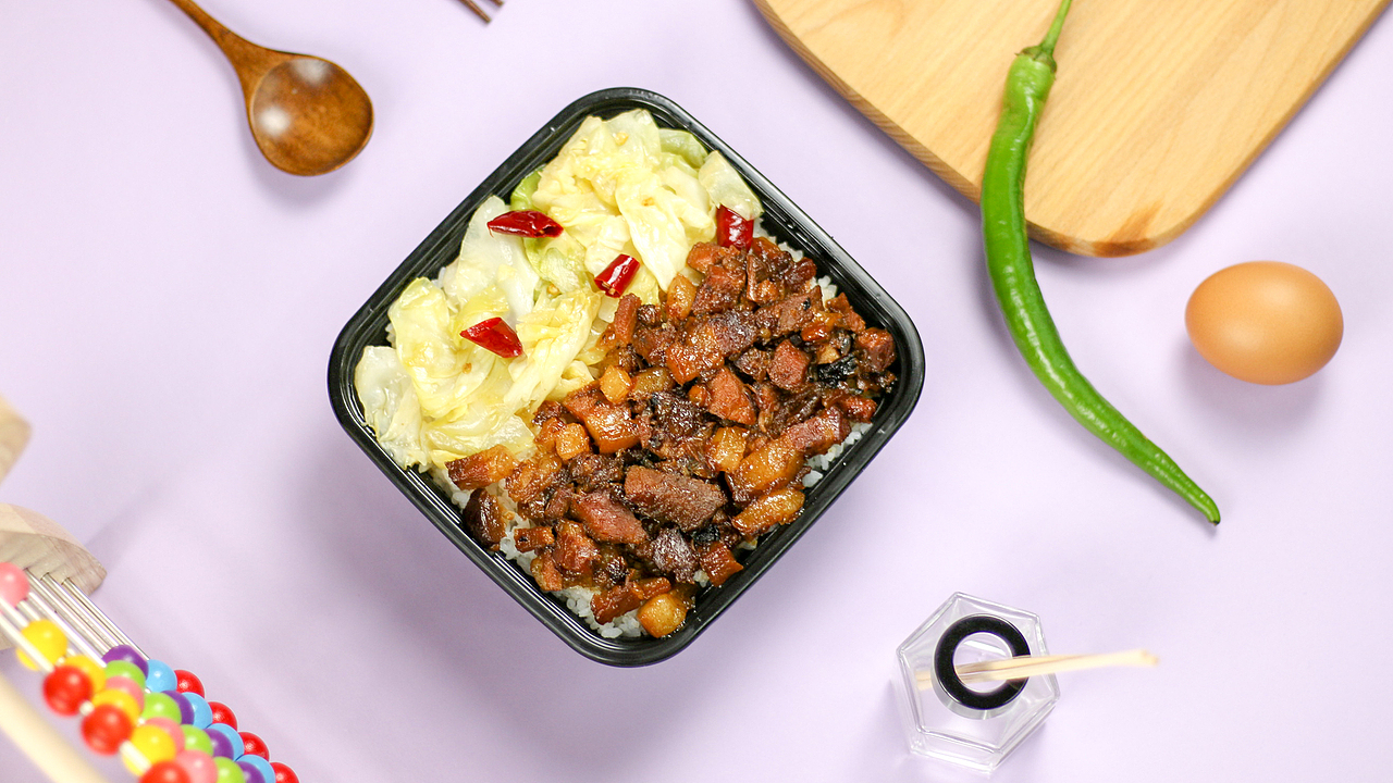 餐饮美食 快餐便当饭盒 产品是食材摄影拍摄|摄影|产品摄影|kaka九天_