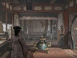 古代内景气氛图