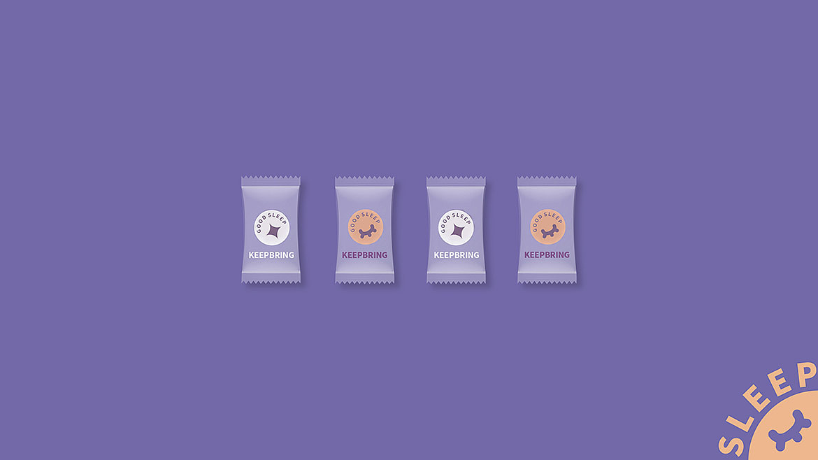 康悦博健q眠软糖包装设计