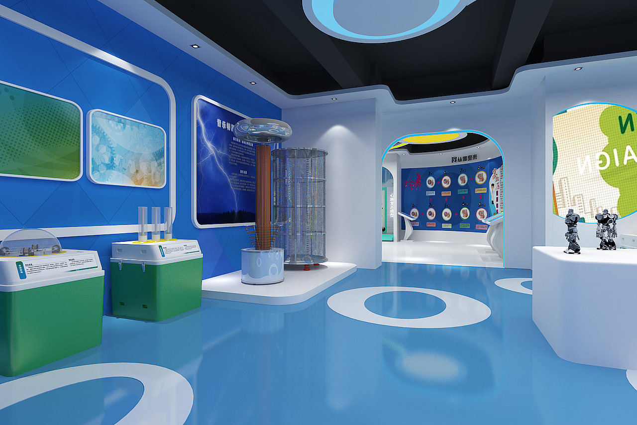 生命科技体验馆|空间|展陈设计|设计廖岩_原创作品-站酷zcool
