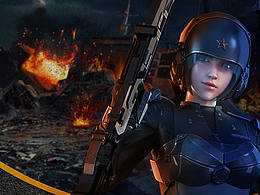 手游海報(bào)兩張