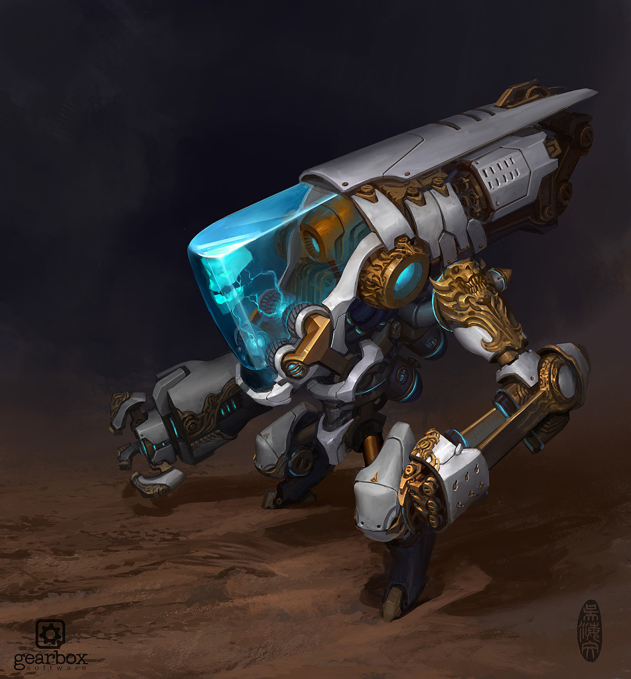 吴海文-q版机械角色设计