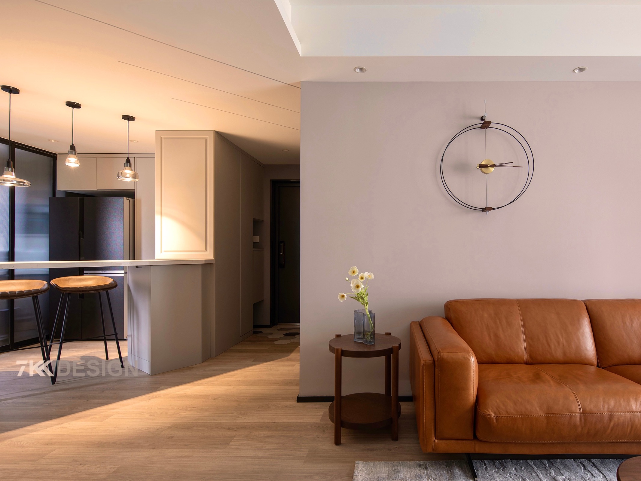 82㎡两居室打造高级质感、科技炫酷的现代北欧风之家！
