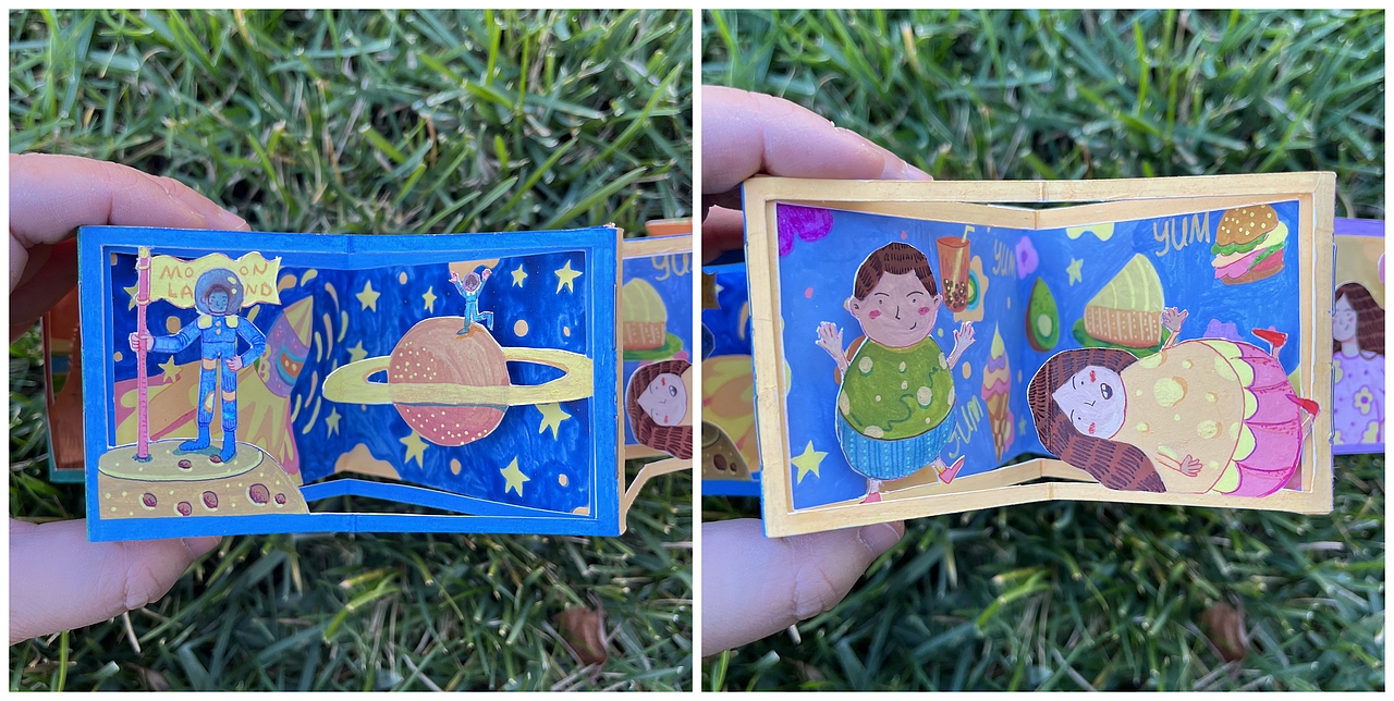 Hoodie，Cutie and Mochi手工立体书（图ZMjgzODkwOTM2） - 绘本 - 站酷设计师cadielong原创素材 - 站酷ZCOOL