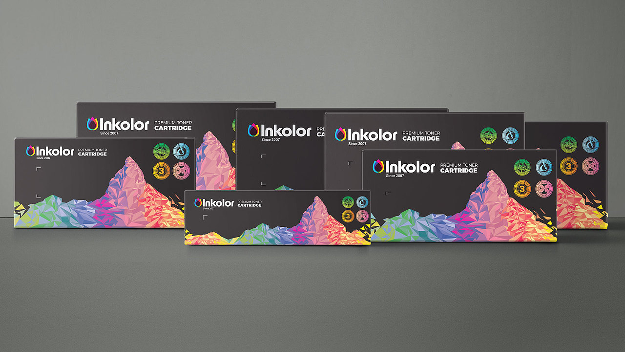 Inkolor包装设计（图ZMTY4MTM1NTk2） - 包装 - 站酷设计师威潼原创素材 - 站酷ZCOOL