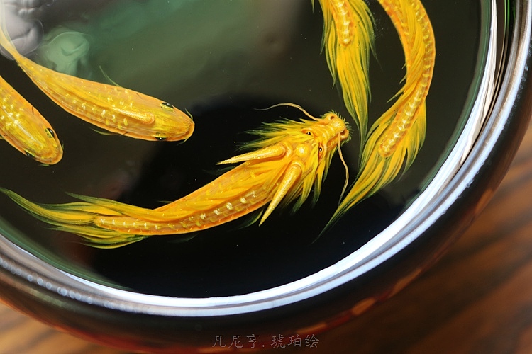 鲤鱼化龙图