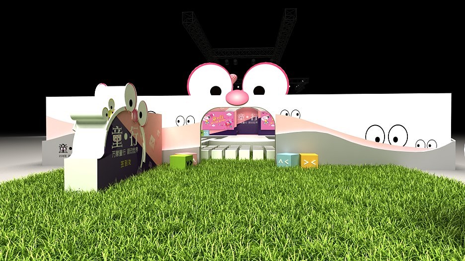 儿童走秀（图ZMjMwMzE5MzYw） - 舞台美术 - 站酷设计师拾玖楠原创素材 - 站酷ZCOOL