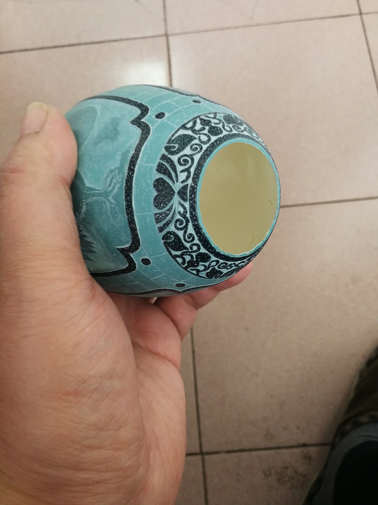 鸸鹋蛋雕生肖全家福