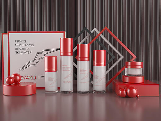 C4D化妆品建模渲染