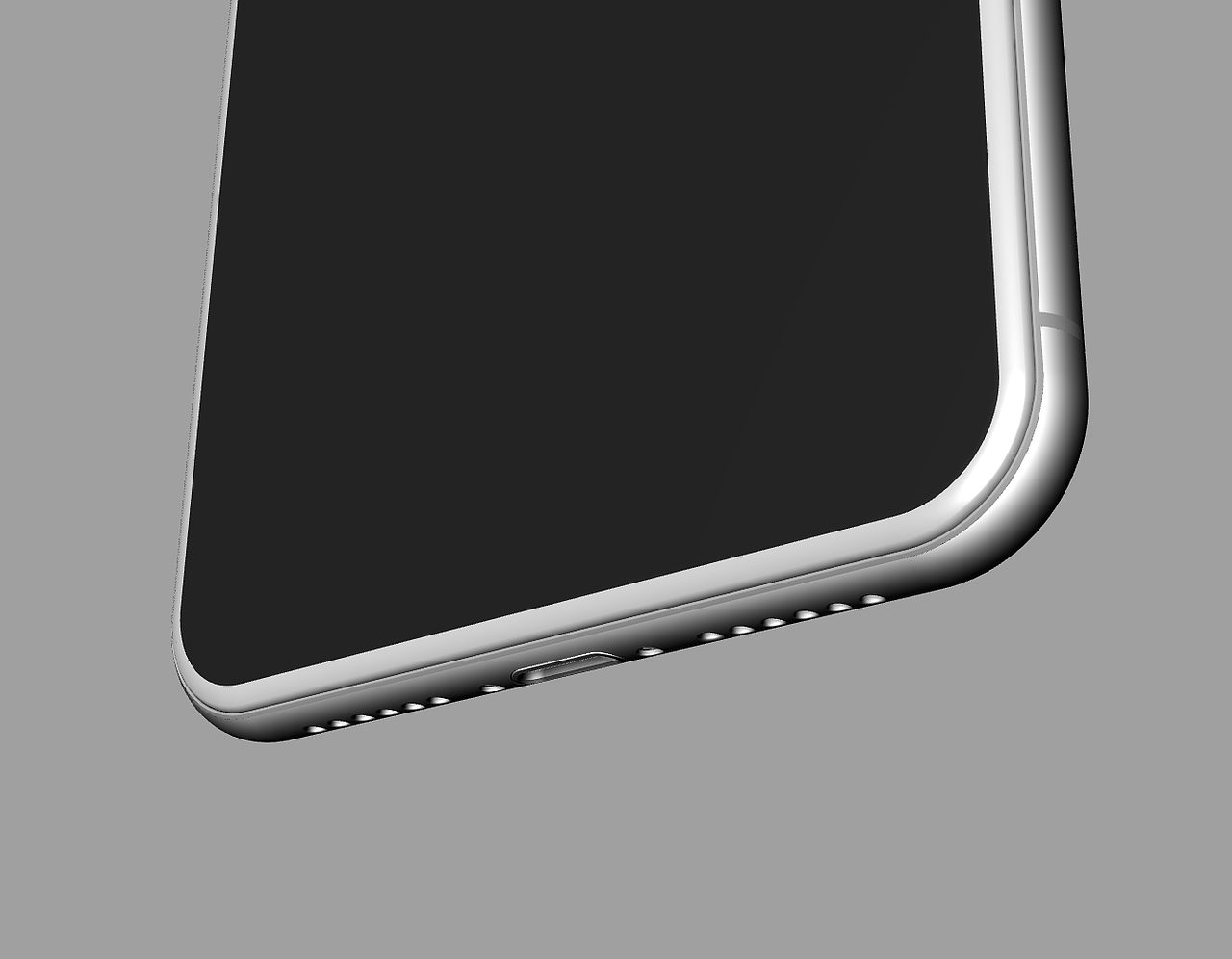 iphone x超精致的3d模型犀牛建模