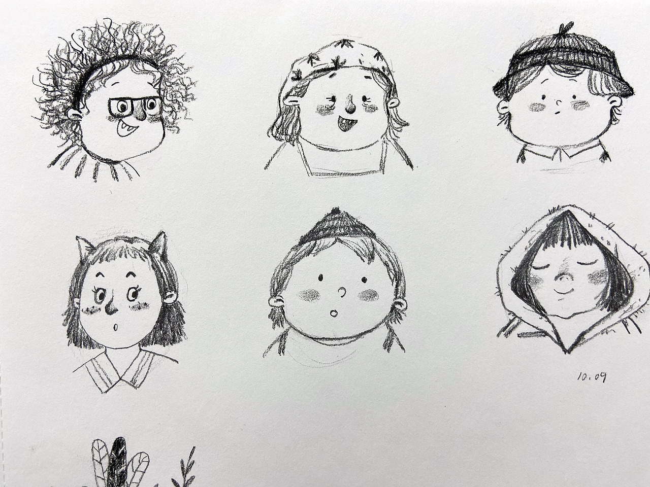 #十月起作品整理（图ZMTg1MTI2ODY4） - 儿童插画 - 站酷设计师羊子_原创素材 - 站酷ZCOOL