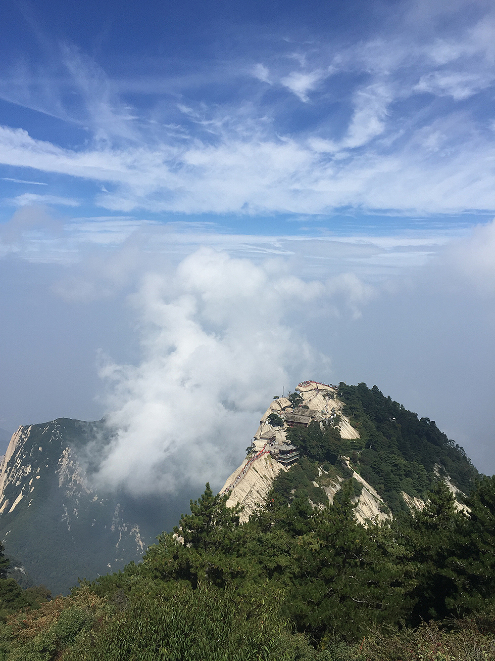 华山峭、华山美