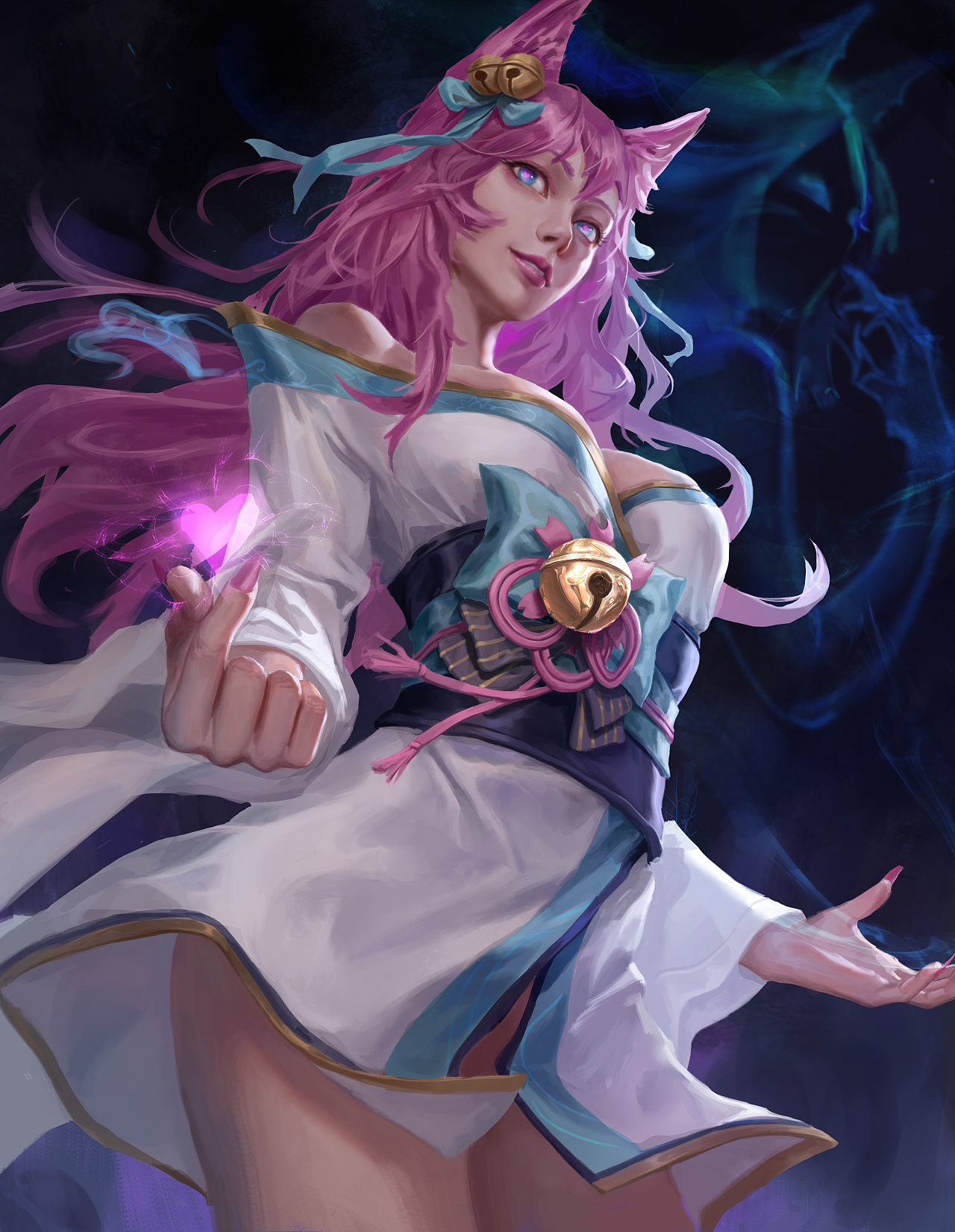 lol 阿狸|插画|创作习作|翔啊翔 - 原创作品 - 站酷 (zcool)