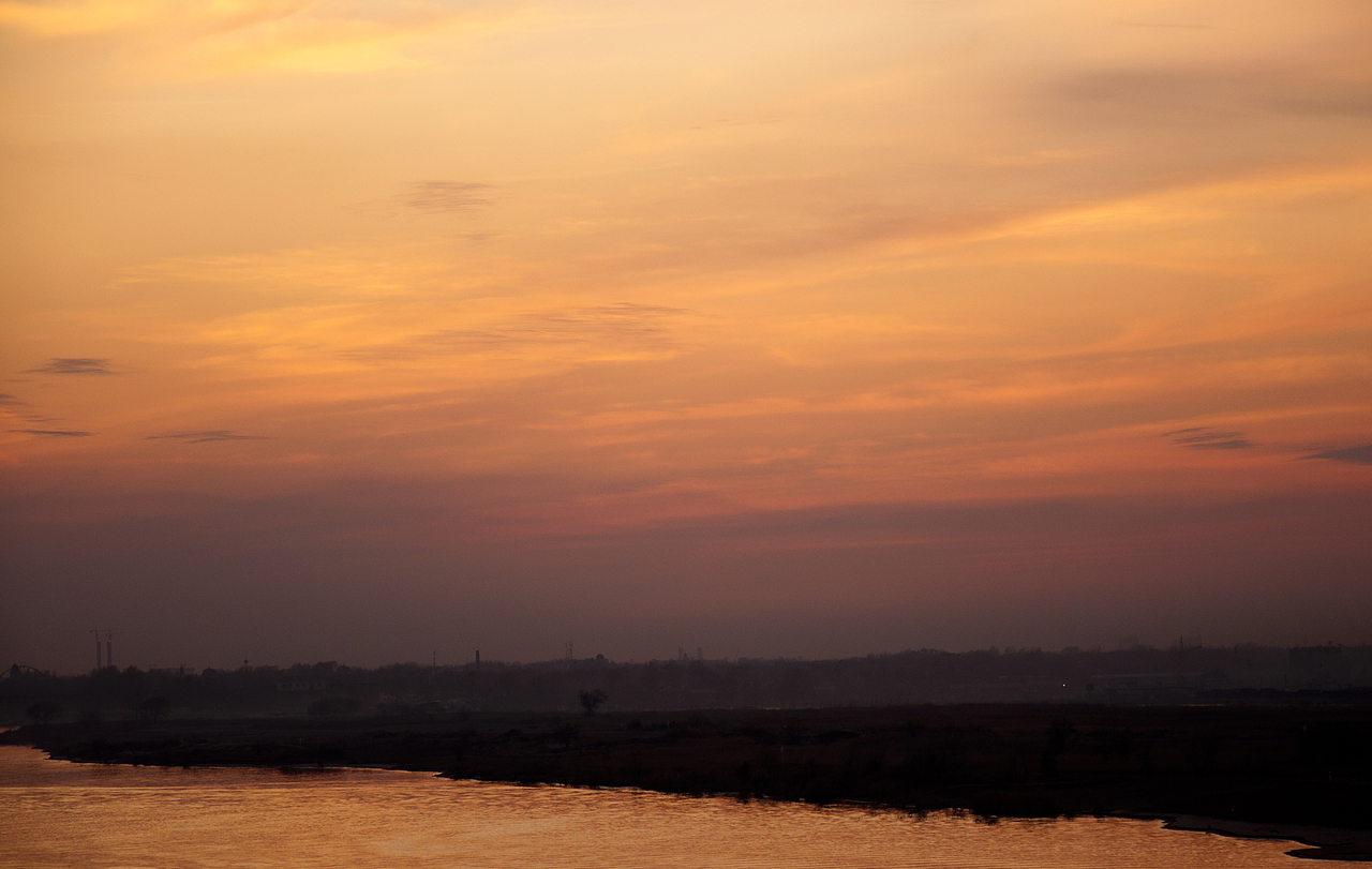 哈尔滨松浦大桥夜景