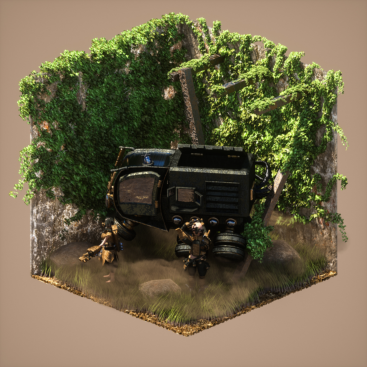 - 2019下半年年渲染作品总结（图ZMTkxNjQzOTY0） - 其他三维 - 站酷设计师我叫番薯负6原创素材 - 站酷ZCOOL