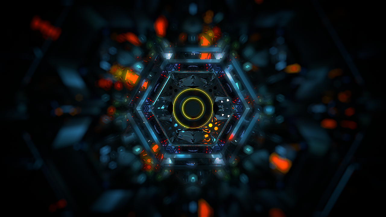 机械科技感概念片模拟