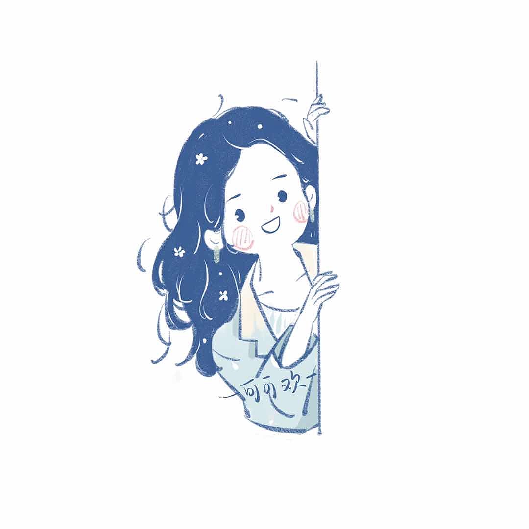 人物插画(可爱小清新)