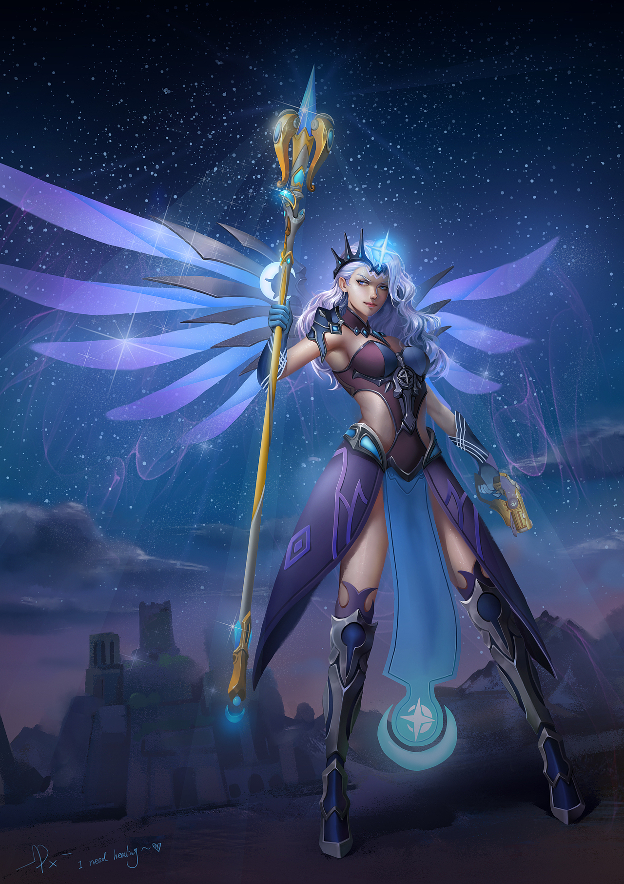 守望先锋天使同人