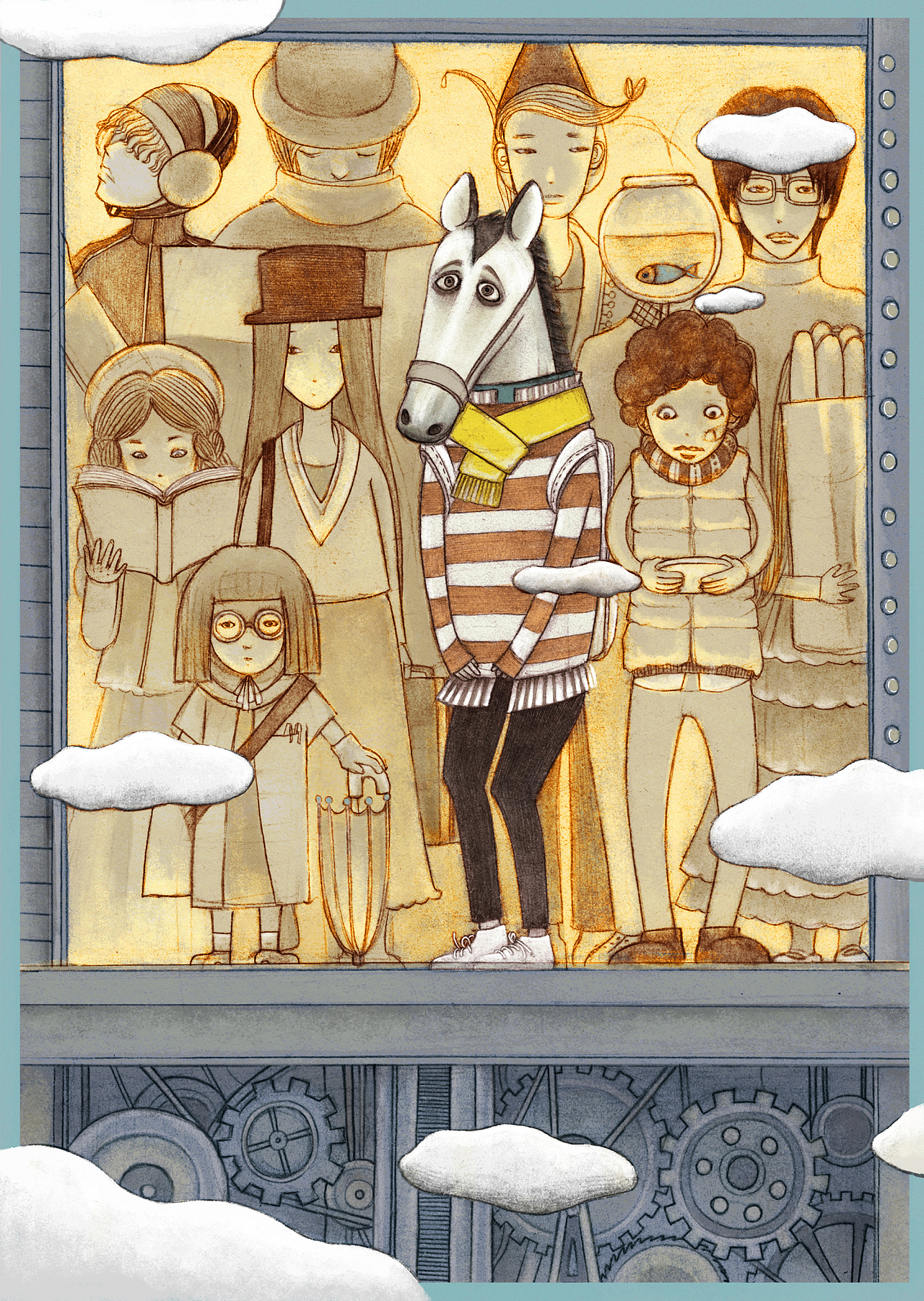 插图-儿童文学《汤素兰-小精灵》 - 原创作品 - 站酷(zcool)