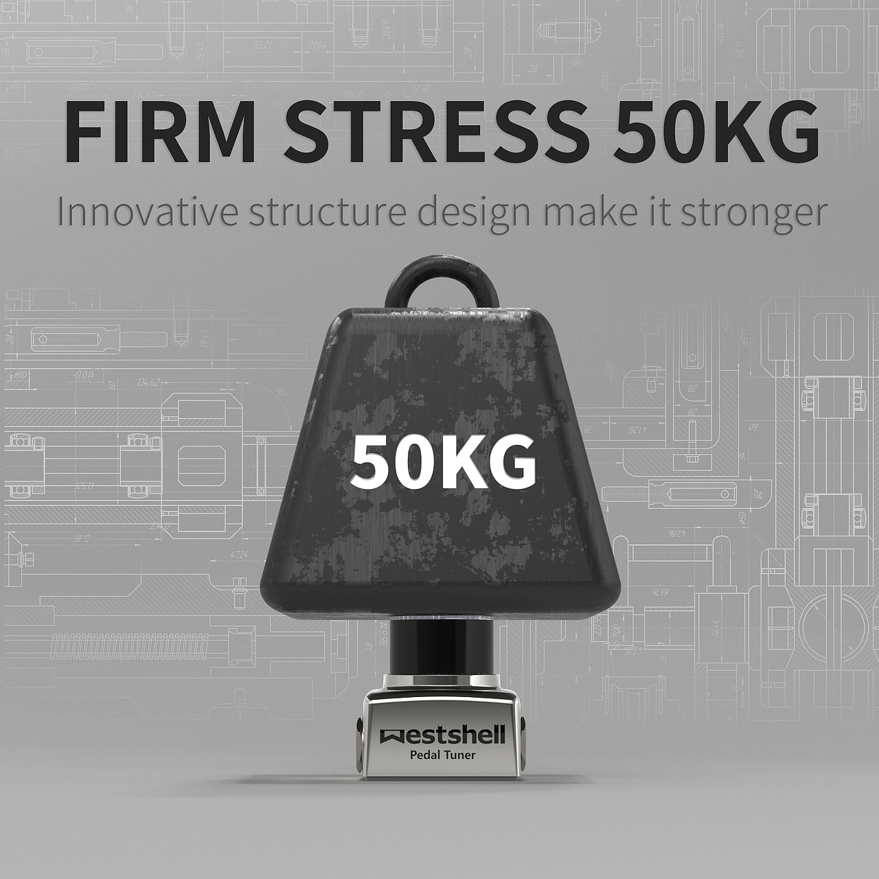 音乐产品配件-吉他调音脚踏器