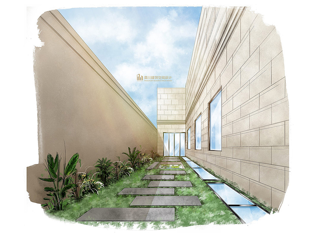 784m²别墅，公馆人家，书香雅地（图ZMjA4MjA1MDQ4） - 家装设计 - 站酷设计师莫川建筑空间设计原创素材 - 站酷ZCOOL