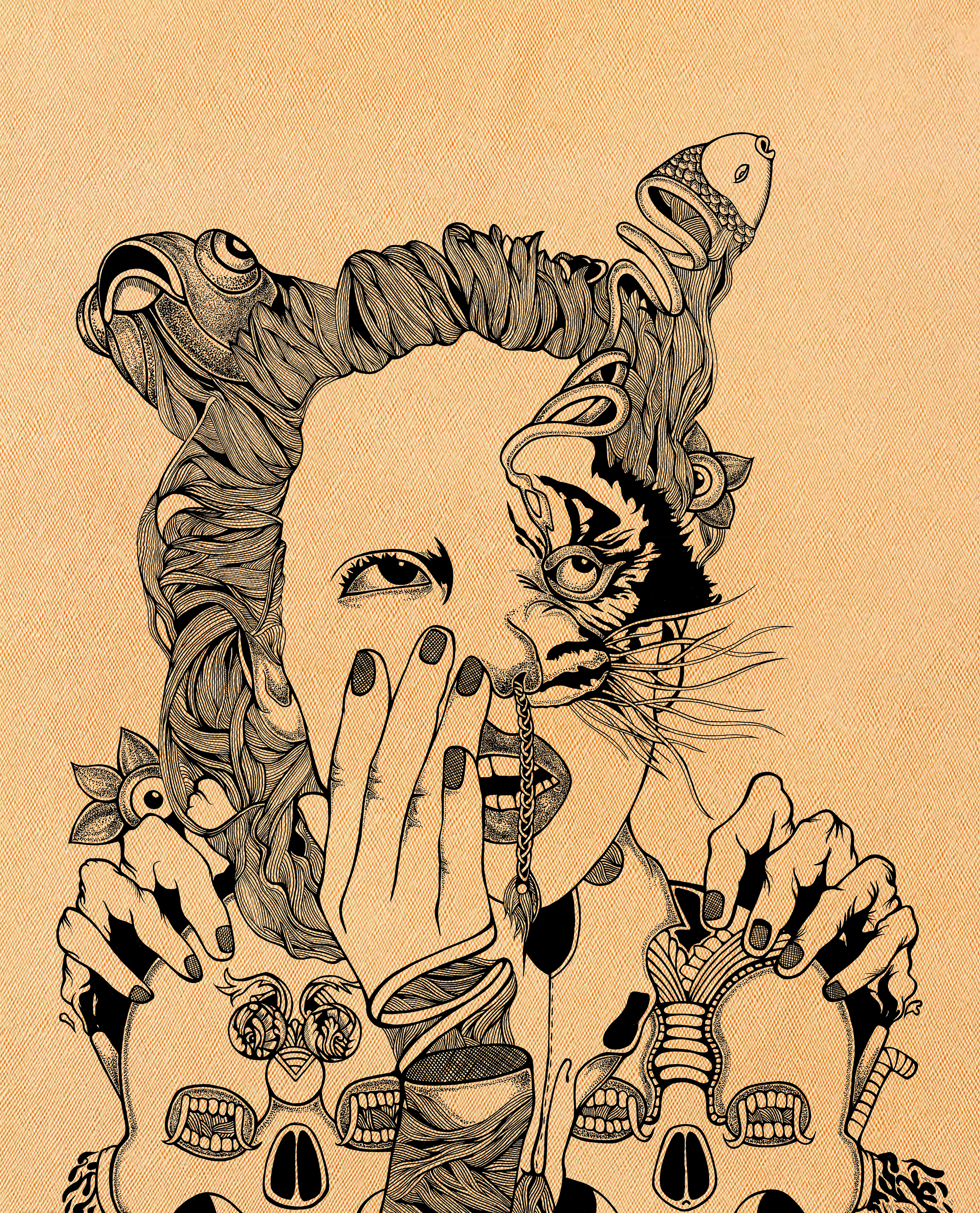 人性阴暗面|插画|概念设定|靓仔熊 - 原创作品 - 站酷 (zcool)