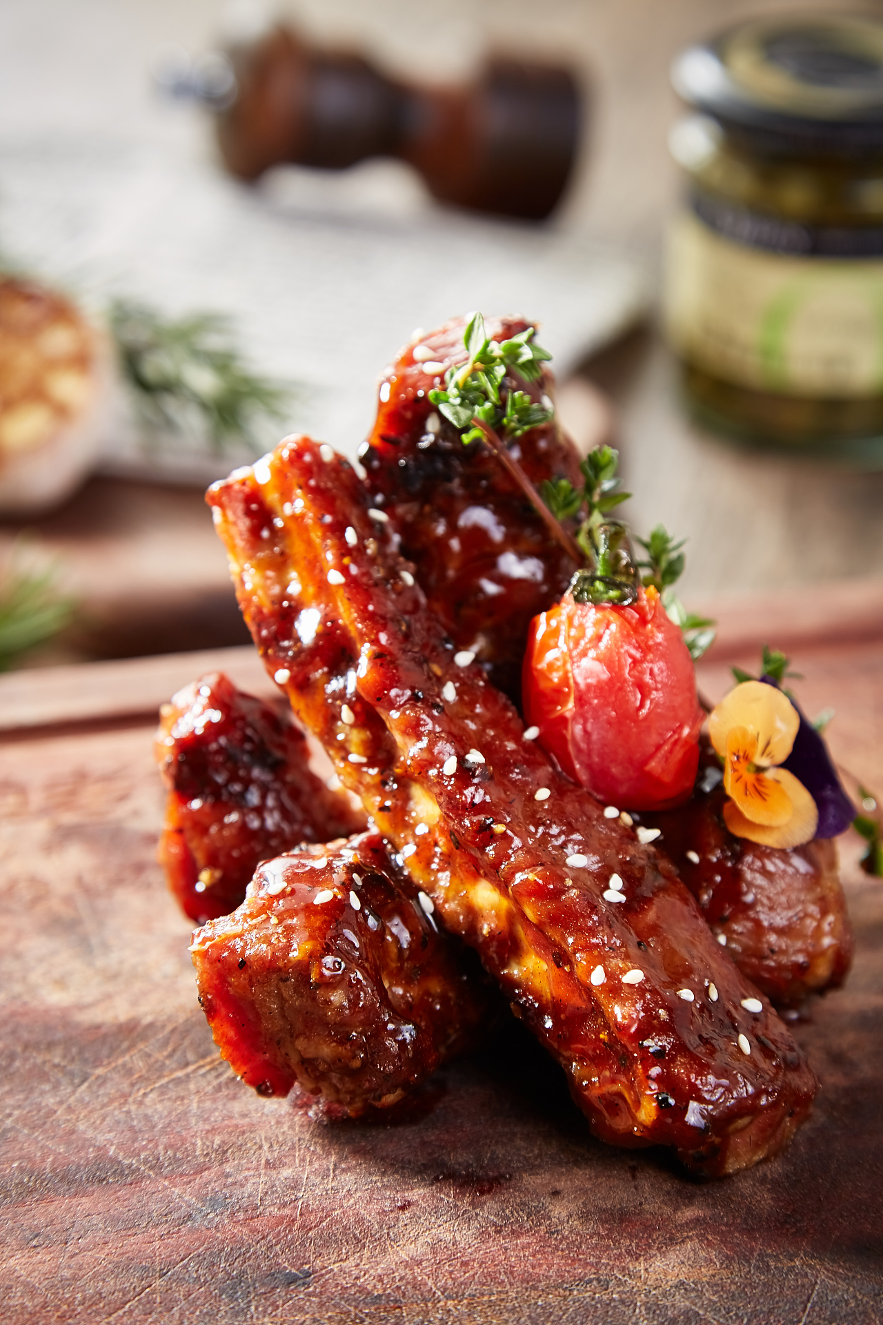 摄影设计丨一笼小幸运-西式菜