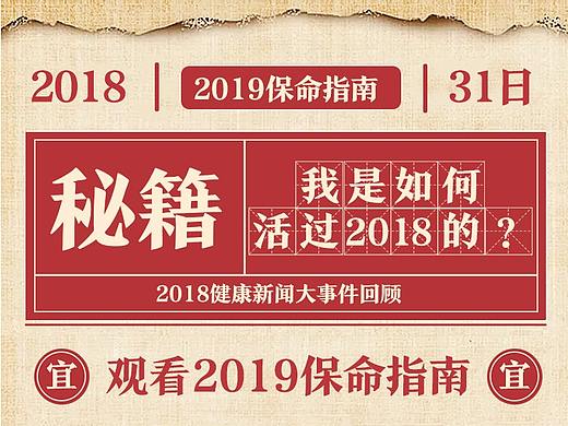 《我是如何活过2018的？》宣传H5设计