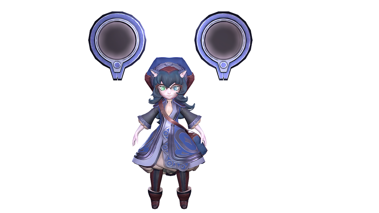 次世代游戏建模（图ZMTE5MjgyNDIw） - 人物/生物 - 站酷设计师喵的小小鱼干儿原创素材 - 站酷ZCOOL