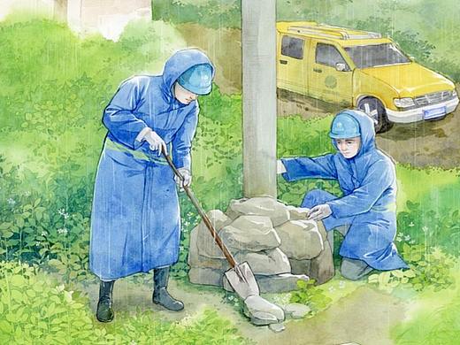 国家电网24节气插画（春）